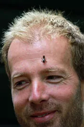 Portret van imker Jacco